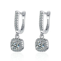 Suspended Halo Earrings – Weightless Sparkle