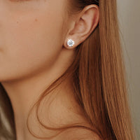 Round Sparkle Earrings