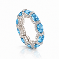 Azure Sapphire Ring — A Depth of Endless Light