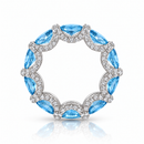 Azure Sapphire Ring — A Depth of Endless Light