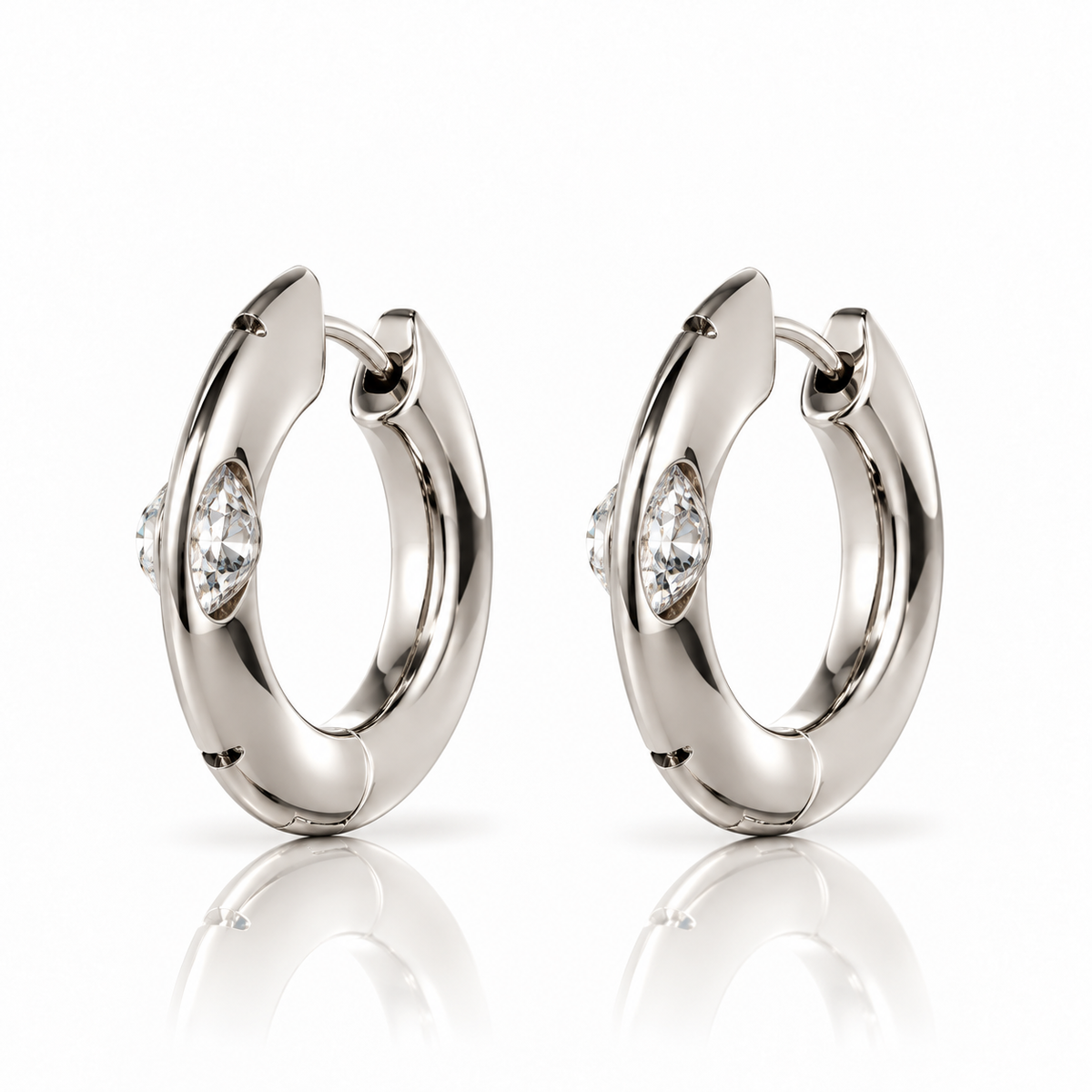 Sphere Earrings — The Purity of a Curve