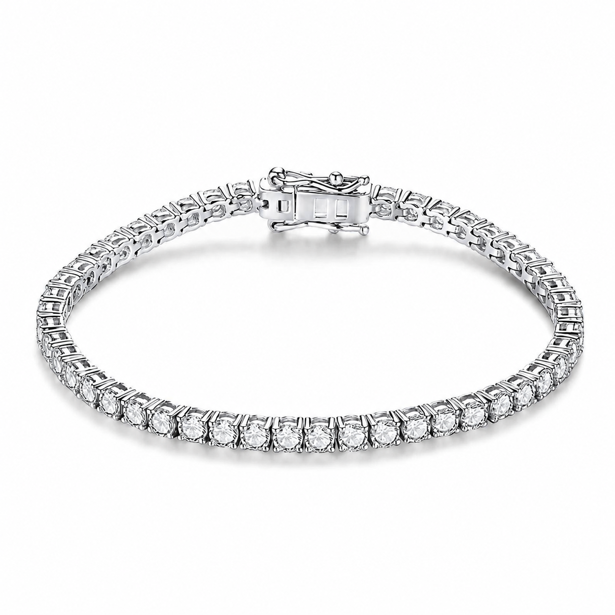 Moissanite Tennis Bracelet