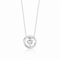 Refuge Necklace — A Light, Preciously Embraced