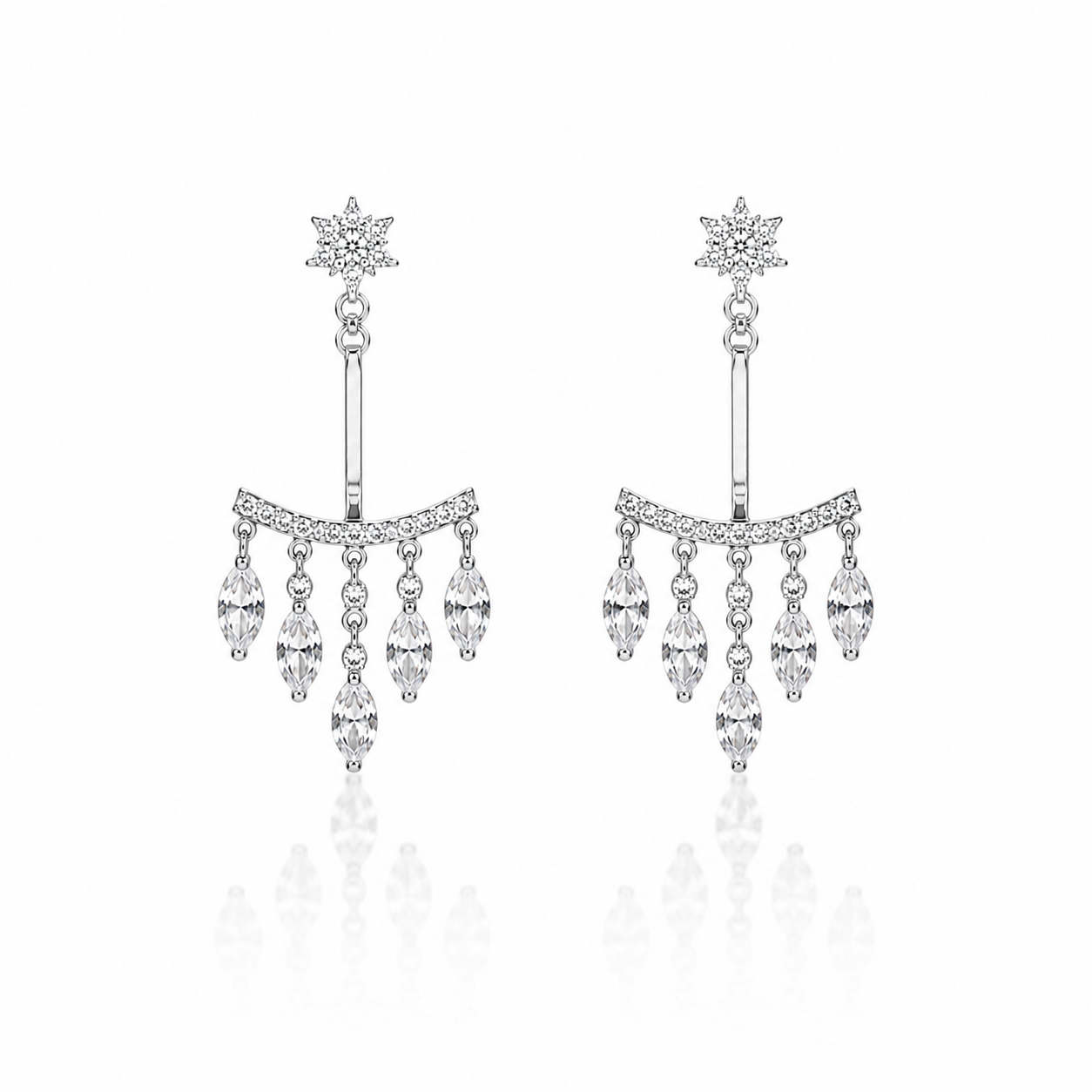 Rain of Light Earrings — A Delicate Glow