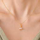 Bloom Necklace — A Flower Awakening to the Light