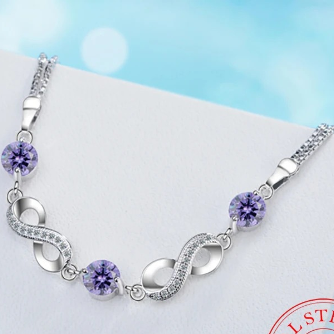 Infinite Blue Glow Bracelet