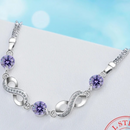 Infinite Blue Glow Bracelet