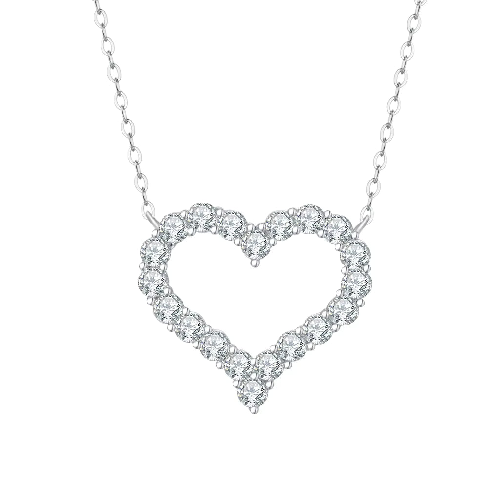 Heart Pendant Necklace – Radiance of Love