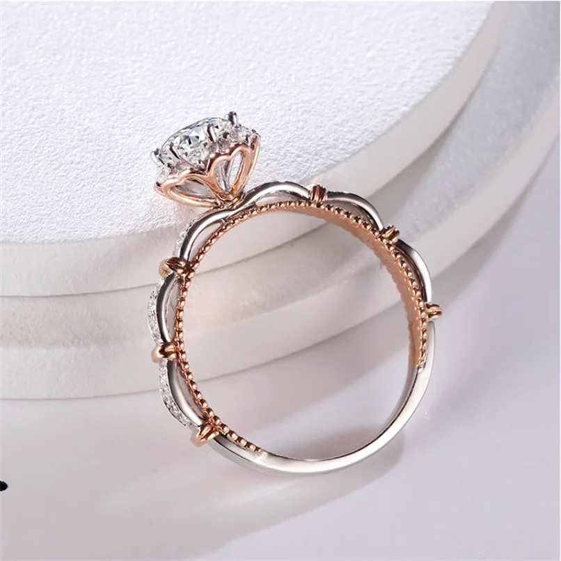 Floral Spark Ring – Eternal Dew