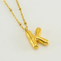 Floating Initial Necklace