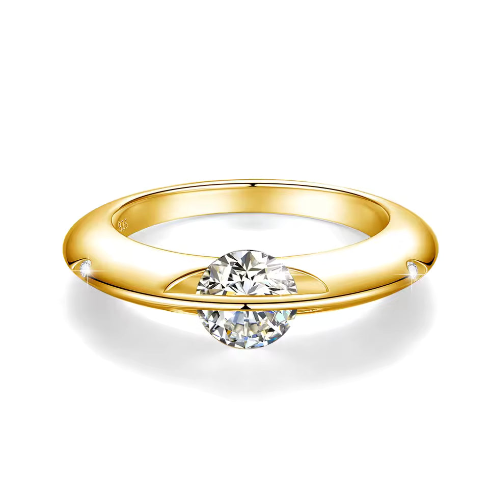Rotating Shooting Star Ring – A Sparkle in Motion