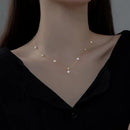 Four-Leaf Flower Zircon Bracelet