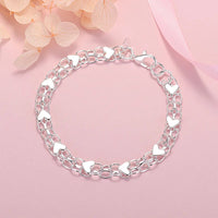 Heart Chain  Bracelet
