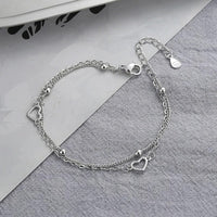 Delicate heart Whisper Bracelet