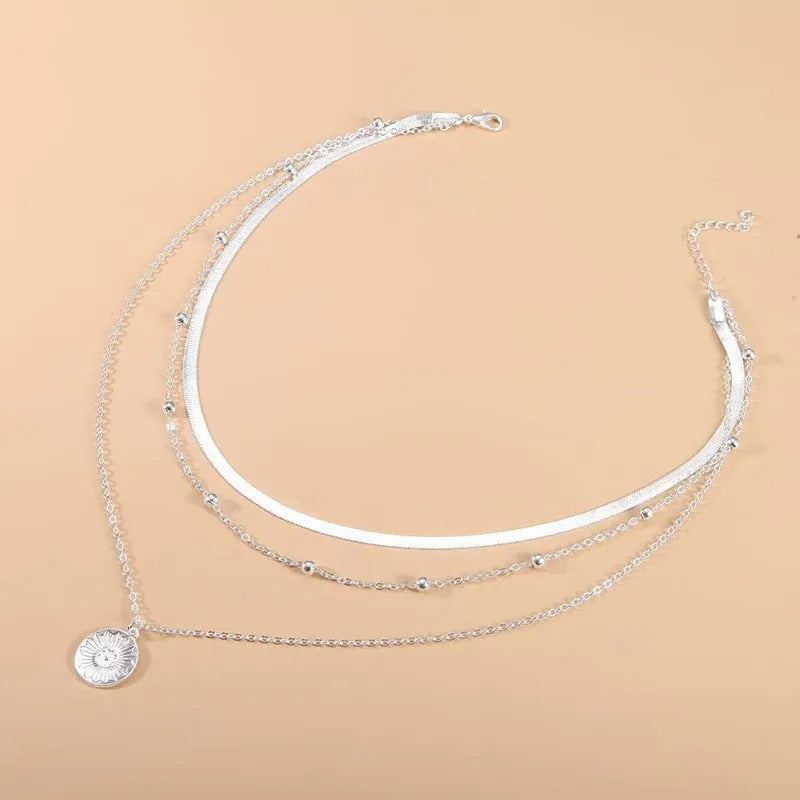 Celestial Circle Pendant Necklace